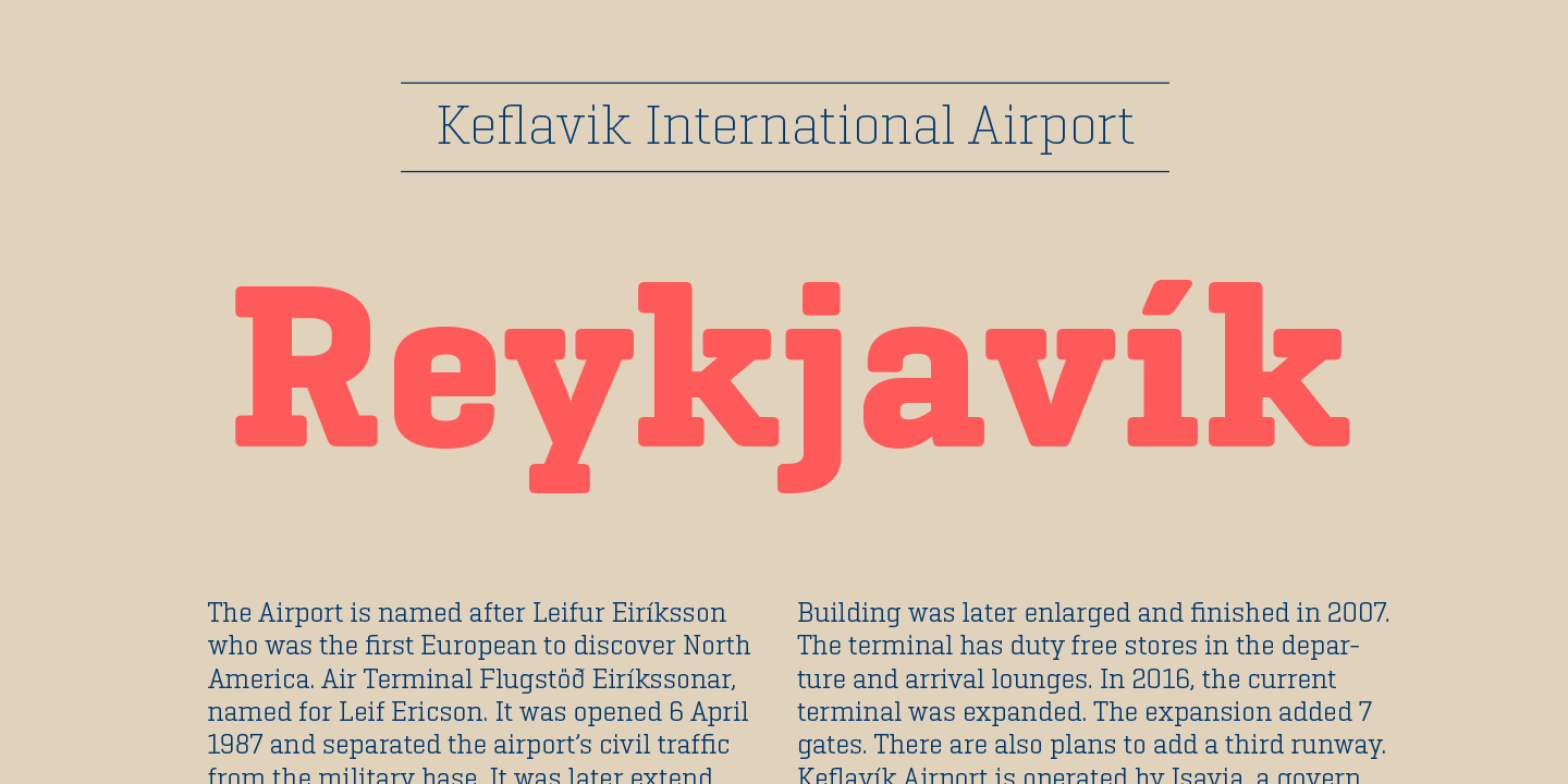 Geogrotesque Slab Italic Font preview